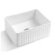 Altair  Porcelain Vitreous China 24" L x 18" W Farmhouse Sink 241024-KS - Image 2