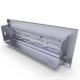 Sunstone Signature Series Vented Panel Door with Concealed Pressure Hinge BA-SWVENT - Image 3