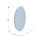 Altair Matera 24' Oval Frameless Modern LED Bathroom Vanity Mirror 743032-LED-AC - Image 3