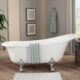 Altair Geneva 69" x 30" Clawfoot Soaking Acrylic Bathtub 50169-BAT-WH-C - Image 3