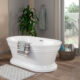 Altair Solace 59" x 30" Freestanding Soaking Acrylic Bathtub 50559-BAT-WH-F - Image 3