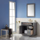 Altair Ivy 36" Single Bathroom Vanity Set in Gray and Carrara White Marble Countertop with Mirror  531036-GR-CA - Image 3
