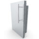 Sunstone Designer Series, Raised Style - 15" Single Door with Shelf Left Swing DE-DVL15 - Image 3
