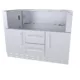 Sunstone 46" Charcoal Grill Base Cabinet SAC46CGDC - Image 3