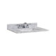 Altair 31" Natural Marble Vanity Top with White Sink 64031-CTP-CA - Image 3
