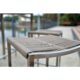 Whiteline Modern Living - Stone Backless Outdoor Barstool BS1597-NBAC - Image 3