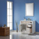 Altair Ivy 36" Single Bathroom Vanity Set in White and Carrara White Marble Countertop with Mirror 531036-WH-CA - Image 3
