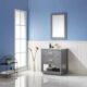 Altair Remi 30" Single Bathroom Vanity Set in Gray and Carrara White Marble Countertop with Mirror  532030-GR-CA - Image 3
