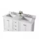 Ancerre Audrey 60" Bathroom Vanity Set in White with 24" Mirror VTSM-AUDREY-60-W-CW - Image 4
