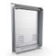 Sunstone Signature Series 17" x 24" Left Swing Vertical Beveled Frame Single Access Doors Vented BA-VDVL1724 - Image 4