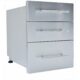 Sunstone Designer Series 23" Height Multi-Configurable Triple Drawer with Self-Leveling Legs DE-TD23