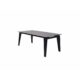Whiteline Modern Living - Theo Extendable Dining Table DT1718-BLK - Image 4