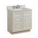 Altair 31" Stone effects Vanity Top in Milano White with White Sink 61031-CTP-MW - Image 4