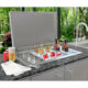 Sunstone 28" Fully Insulated Drop-in Ice Chest with Hinged Lid & Two Removable Dividers A-IC - Image 5