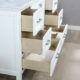 Altair Isla 60" Single Bathroom Vanity Set in White and Carrara White Marble Countertop with Mirror  538060S-WH-AW - Image 4