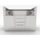 Sunstone 46" Charcoal Grill Base Cabinet SAC46CGDC - Image 4
