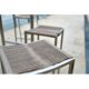 Whiteline Modern Living - Stone Backless Outdoor Barstool BS1597-NBAC - Image 2