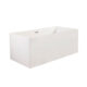 Altair Persephone 59" x 30" Freestanding Soaking Acrylic Bathtub 50759-BAT-WH-F - Image 4