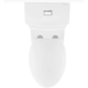 Swiss Madison Classé One-Piece Elongated Toilet Dual-Flush 1.1/1.6 gpf - SM-1T117 - Image 4