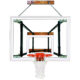 First Team FoldaMount82 Maverick Side Folding Wall Mounted Basketball System