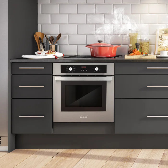 Cosmo 4 Piece, 30" Cooktop 24" Wall Oven 30" Microwave & French Door Refrigerator COS-4PKG-134 - Image 9