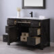 Altair Maribella 48" Single Bathroom Vanity Set in Rust Black and Carrara White Marble Countertop with Mirror 535048-RL-CA - Image 4