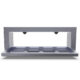Sunstone Signature Series Vented Panel Door with Concealed Pressure Hinge BA-SWVENT - Image 4