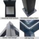 Bon Pergola 10' x 10' Villa Pergola - Motorization & Lighting included, Dark Grey or White - Image 15