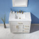 Altair Ivy 36" Single Bathroom Vanity Set in White and Carrara White Marble Countertop with Mirror 531036-WH-CA - Image 4