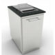 Sunstone 18" Trash Drawer Cabinet with Two Top Loading Bins SBC18STRD - Image 4