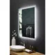 Ancerre 36" Frysta Led Frameless Rectangular Mirror Lighted Bathroom Vanity With Dimmer and Defogger LEDM-FRYSTA-36 - Image 4