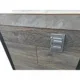 KoKoMo  Elite 6' BBQ Island With Built In BBQ Grill Drift Wood Look Siding 30 Inch Doors - Image 4