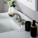 Altair Isla 42" Single Bathroom Vanity Set in White and Carrara White Marble Countertop with Mirror 538042-WH-AW - Image 4