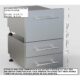 Sunstone Designer Series 13" H Multi-Configurable Tilt-out Paper Towel, Cutlery Drawer & Cutting Board Combo DE-DPCF13 - Image 5