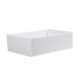 Altair Treviso Glossy White Ceramic Rectangular 30" L x 19.7" W Vessel Bathroom Sink  291030-KS - Image 4