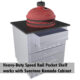 Sunstone Heavy-Duty Speed Rail Pocket Shelf SCC30KB-SPRAIL - Image 5