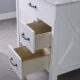 Altair Maribella 36" Single Bathroom Vanity Set in White and Carrara White Marble Countertop with Mirror 535036-WH-CA - Image 5