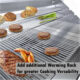 Sunstone 42" Gas Hybrid Dual Zone Charcoal/Wood Burning Grill EMCHDZ42 - Image 7