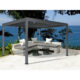 Bon Pergola 10' x 10' Starry Pergola - Manual, Dark Gray - Image 16