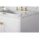 Ancerre Audrey 72" Bathroom Vanity Set in White with 24" Mirrors VTSM-AUDREY-72-W-CW-GD - Image 5