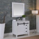 Altair Kinsley 36" Single Bathroom Vanity Set in White and Carrara White Marble Countertop with Mirror 536036-WH-CA - Image 5