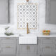 Altair  Porcelain Vitreous China 24" L x 18" W Farmhouse Sink 241024-KS - Image 5