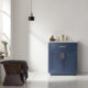 Altair Ivy 30" Single Bathroom Vanity Set in Royal Blue and Carrara White Marble Countertop with Mirror  531030-RB-CA - Image 5