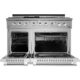 NXR SC4811 48" Natural Gas Range & RH4801 Under Cabinet Hood Bundle, Stainless Steel SC4811RHBD - Image 5