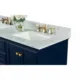 Ancerre Audrey 60" Bathroom Vanity Set in Heritage Blue with 24" Mirrors VTSM-AUDREY-60-HB-CW-GD - Image 5