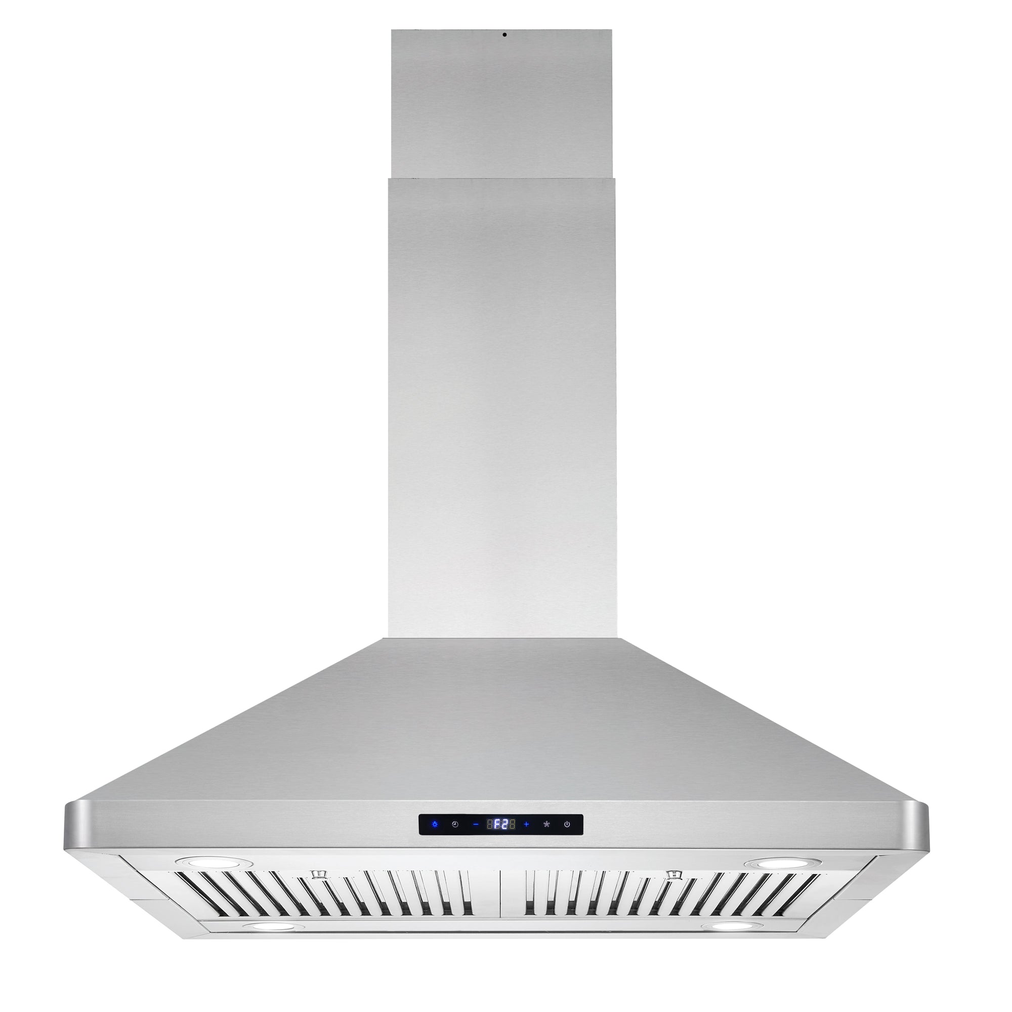 images Cosmo 30" Ducted Island Range Hood with 3-Speed Fan - Image 1