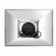 Cosmo 30" Ducted Island Range Hood with 3-Speed Fan - Image 5