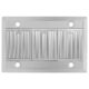 Cosmo 36" Ducted Island Range Hood with 380 CFM, 3-Speed Fan, Permanent Filters, LED Lights in Stainless Steel COS-63ISS90 - Image 7