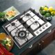 Cosmo 24" Gas Cooktop in Stainless Steel with 4 Sealed Burners COS-640STX-E - Image 8