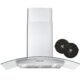 Cosmo 36" Ducted Wall Mount Range Hood in Stainless Steel with LED Lighting and Permanent Filters COS-668A900 - Image 3
